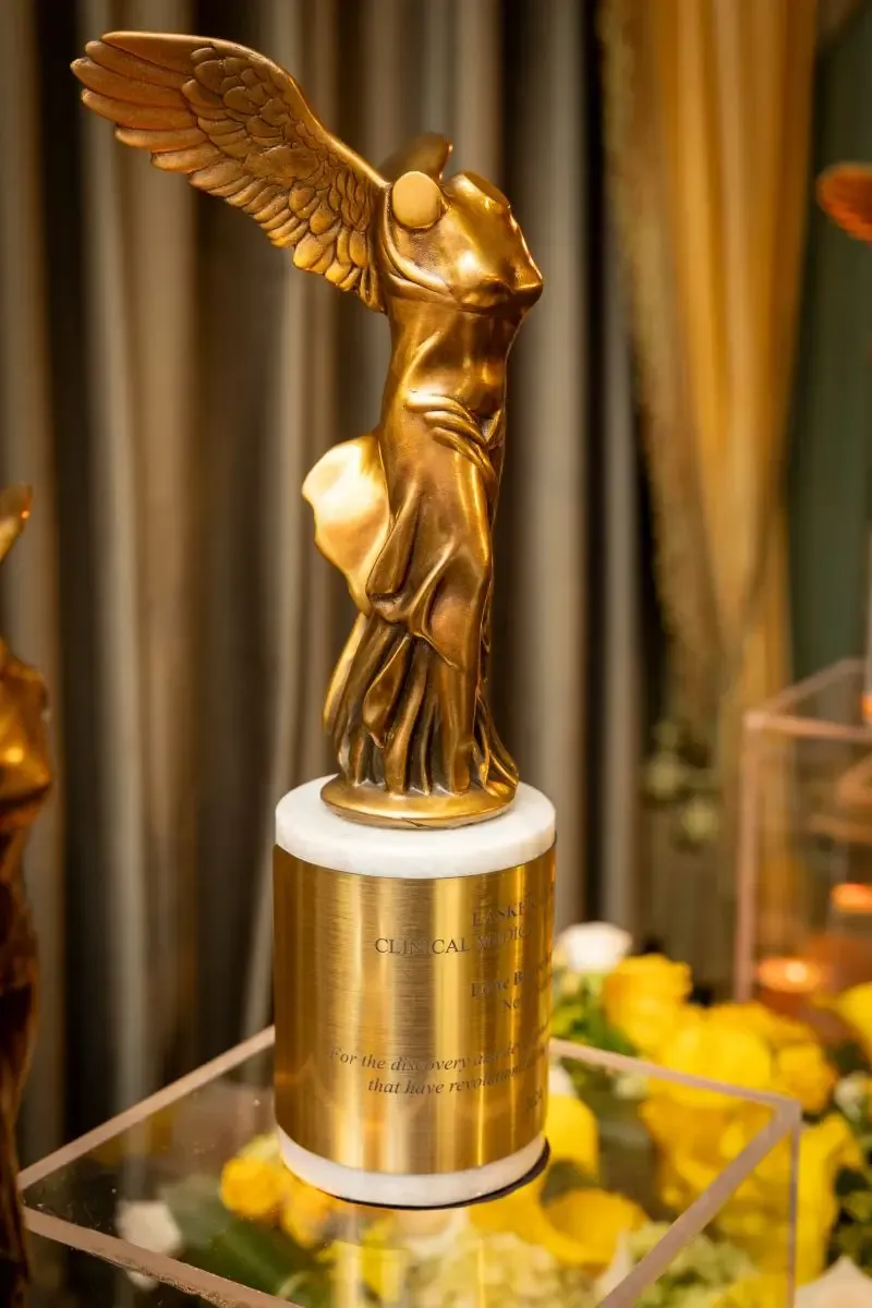 Lotte Bjerre Knudsen at the Lasker Award ceremony
